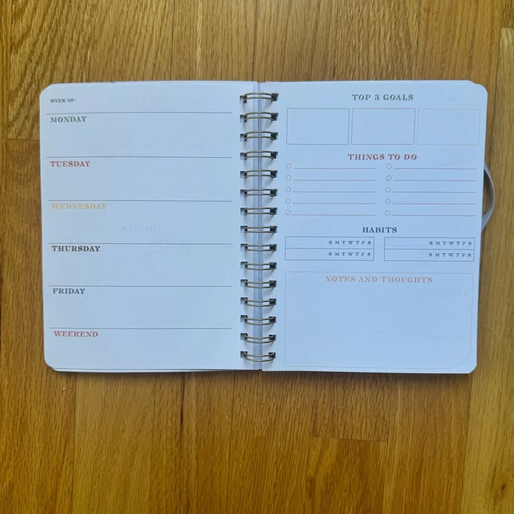 Undated Planner To Do Lists & Goals!